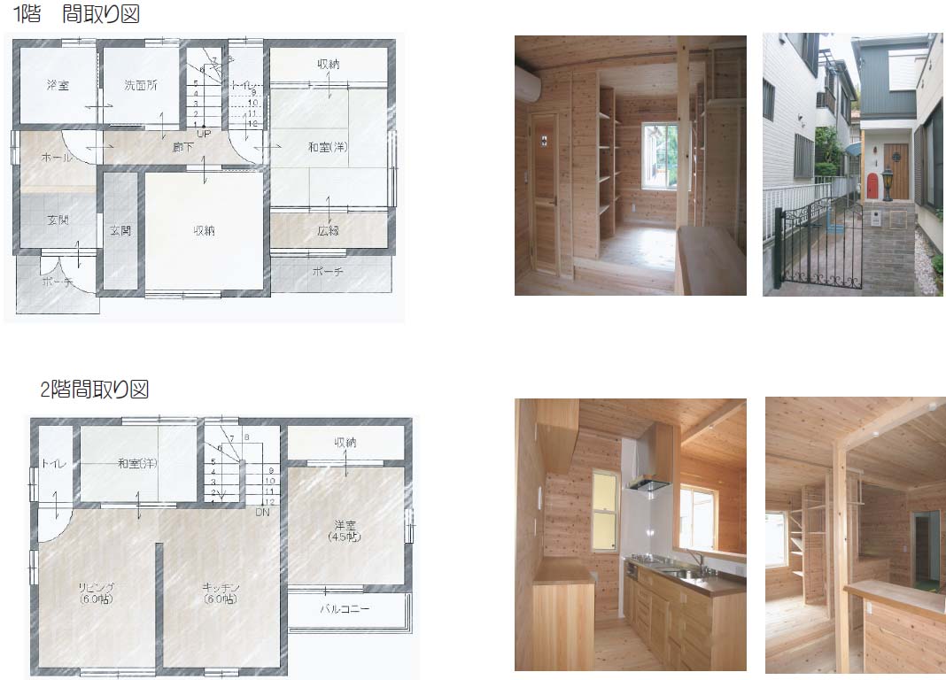 デザイン設計の工夫　快適自然素材住宅　暮らしを楽しむ家作り