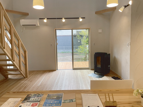 ペレットストーブのある暮らし