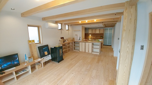 ペレットストーブのある暮らし