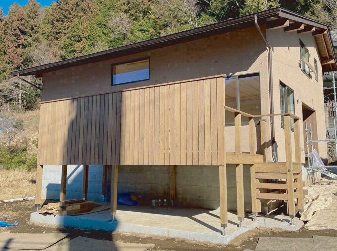 東京都“奥多摩・シラスの家”本体完成 ＆ 埼玉県“飯能の家”着工！